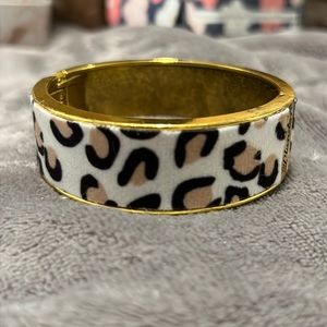 Never worn gold leopard cuff bracelet